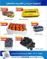 Shamieh coop Kuwait Offers Tuesday 2 December Vegetable and fruit offers - Page 5