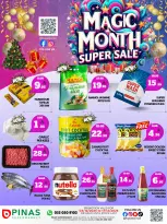 Pinas Supermarket  Batha  Offers from 3 to 17 December Magical Month Offers