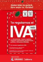 Ofertas de Eroski España de 11 a 17 diciembre 2025 Folleto de ofertas Navidad | Calahorra