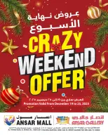 Ansar Mall & Gallery UAE Offers from 19 to 25 December 2025 Crazy Weekend Offers