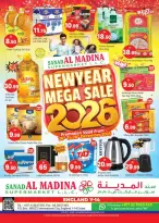 Sanad Al Madina UAE Offers from 26 to 28 December 2025 New Year's Offers