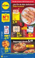 Ofertas de Lidl España de 29 diciembre a 4 enero 2026 ofertas semanales