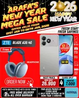 Arafa phones Bahrain Offers from 1 to 8 January 2026 New Year's Offers