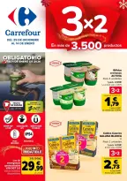 Ofertas de Carrefour España de 29 diciembre a 14 enero 2026 Ofertas 3x2