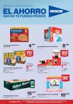 Ofertas de Hipercor España de 7 a 28 enero 2026 -50% en la 2ª Unidad