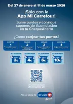 Ofertas de Carrefour España de 27 enero a 11 febrero 2026 50% QUE VUELVE + 2ªUD. A%L -70