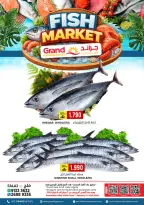 Offres Grand hypermarché  Falaj Alqbail  de 7 à 8 février Offres de poisson - Page 1