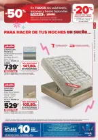 Ofertas de Carrefour España de 25 febrero a 23 marzo 2026 Ofertas Colchones