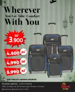 Grand Hypermarket Kuwait offers from 12 to 17 March 2026 Travel bag offers