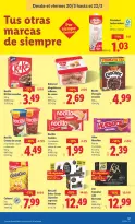 Ofertas de Lidl España de 16 a 22 marzo 2026 ofertas semanales
