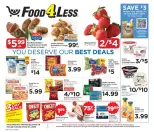 Offres Food 4 Less États-Unis de 18 à 24 mars 2026 Nouvelles offres à découvrir