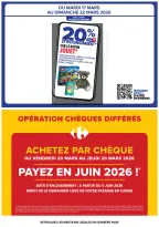 Offres Carrefour France de 17 à 30 mars 2026 BIENVENUE EN ITALIE
