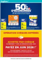 Ofertas de Carrefour Francia de 31 marzo a 13 abril 2026 FIESTA CREPES