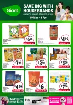 Offres Giant Singapour de 19 mars à 1 avril 2026 Économisez gros avec les marques maison