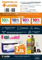 Ofertas de Unide Alimentación España de 20 a 25 marzo 2026 Ven a conocernos
