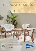 Ofertas de Hipercor España de 16 marzo a 3 mayo 2026 Terraza y jardín