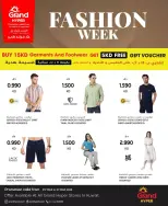 Grand Hypermarket Kuwait offers from 25 to 31 March 2026 Fashion Week offers