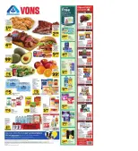 Offres Supermarché Vons États-Unis Californie du Sud de 8 à 14 avril 2026 Offres hebdomadaires - Supermarché Vons - États-Unis - 8 avril 2026 – 14 avril 2026 - Page 1