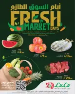 Lulu Saudi Arabia offers in Riyadh, Al Kharj, Hail, Unaizah from 24 to 26 Shawwal 1447 AH (12 – 14 April 2026) Fresh Market Days - Page 1