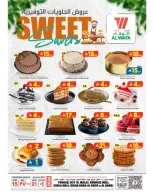Ofertas de Hipermercado Al Wafa Arabia Saudita de 27 Shawwal a 4 Dhuʻl-Qiʻdah 1447 AH (15 – 21 abril 2026) Ofertas de postres de ahorro - Página 1