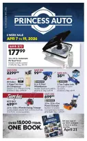 Ofertas de Princess Auto Canadá de 7 a 19 abril 2026 Gran oferta para todos los clientes - Princess Auto - Canadá - 7 abril 2026 – 19 abril 2026 - Página 1