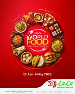 Ofertas de Lulu Bahréin de 22 abril a 6 mayo 2026 Ofertas del Mundo de la Comida - Lulu - Bahréin - 22 abril 2026 – 6 mayo 2026 - Página 1