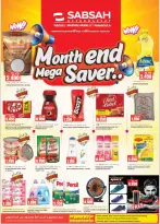 Sabsah Hypermarkets Kuwait offers from 29 April to 5 May 2026 Month End Mega Saver - Sabsah - Kuwait - 29 April 2026 – 5 May 2026 - Page 1
