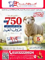عروض أسواق البدر مصر من ١٢ حتى ٢٦ مايو ٢٠٢٦ عروض عيد الأضحى - أسواق البدر - مصر - 12 مايو 2026 – 26 مايو 2026 - صفحة 1