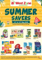 Ofertas de supermercado West Zone Emiratos Árabes Unidos de 15 a 19 mayo 2026 Ahorros de verano - supermercado West Zone - Emiratos Árabes Unidos - 15 mayo 2026 – 19 mayo 2026 - Página 1