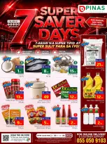 Offres Supermarché Pinas Albtha de 3 à 9 Dhuʻl-Hijjah 1447 AH (20 au 26 mai 2026) Offres des Jours d'Économies - Supermarché Pinas - Arabie Saoudite - 20 mai 2026 – 26 mai 2026 - Page 1