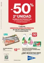 Ofertas de Hipercor España de 21 mayo a 3 junio 2026 -50% 2ª Unidad En Miles De Productos - Hipercor - España - 21 mayo 2026 – 3 junio 2026 - Página 1
