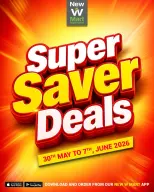 New W mart UAE offers from 30 May to 7 June 2026 Super Saver Deals - New W mart - UAE - 30 May 2026 – 7 June 2026 - Page 1