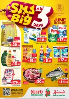 Ofertas de Nesto Al Ahsa de 21 a 23 Dhuʻl-Hijjah 1447 AH (7 – 9 junio 2026) Ofertas de 3 días - Nesto - Arabia Saudita - 7 junio 2026 – 9 junio 2026 - Página 1