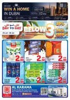 Offres Day to Day Al Karama de 20 à 26 juillet 2026 Offres de 3 dirhams et moins - Day to Day - Émirats arabes unis - 20 juillet 2026 – 26 juillet 2026 - Page 1
