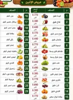 عروض جمعية الرقة التعاونية الاثنين ١٠ أغسطس ٢٠٢٦ مهرجان الخضار والفاكهة - جمعية الرقة التعاونية - الكويت - 10 اغسطس 2026 – 10 اغسطس 2026 - صفحة 1