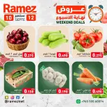 Ramez Markets Kuwait offers from 10 to 12 September 2026 Weekend Deals - Page 1