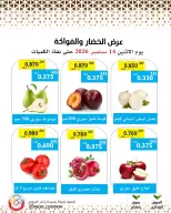 عروض جمعية وزارة الدفاع الإستهلاكية الاثنين ١٤ سبتمبر ٢٠٢٦ عرض الخضار والفواكه - صفحة 3