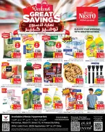 Nesto Hypermarkets offers in Farwaniya from 16 to 21 September 2026 Weekend Great Savings - Page 1