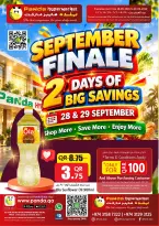 Panda Hypermarket Qatar offers from 28 to 29 September 2026 September Finale Offers - Page 1