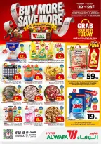 Al Wafa Hypermarket offers in Jeddah from 17 to 23 Rabiʻ II 1448 AH (30 September – 6 October 2026) Buy More Save More - Page 1