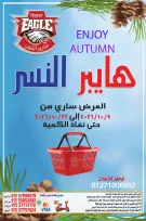 عروض هايبر النسر مصر من ٩ حتى ٢٢ أكتوبر ٢٠٢٦ عروض الخريف - صفحة 1