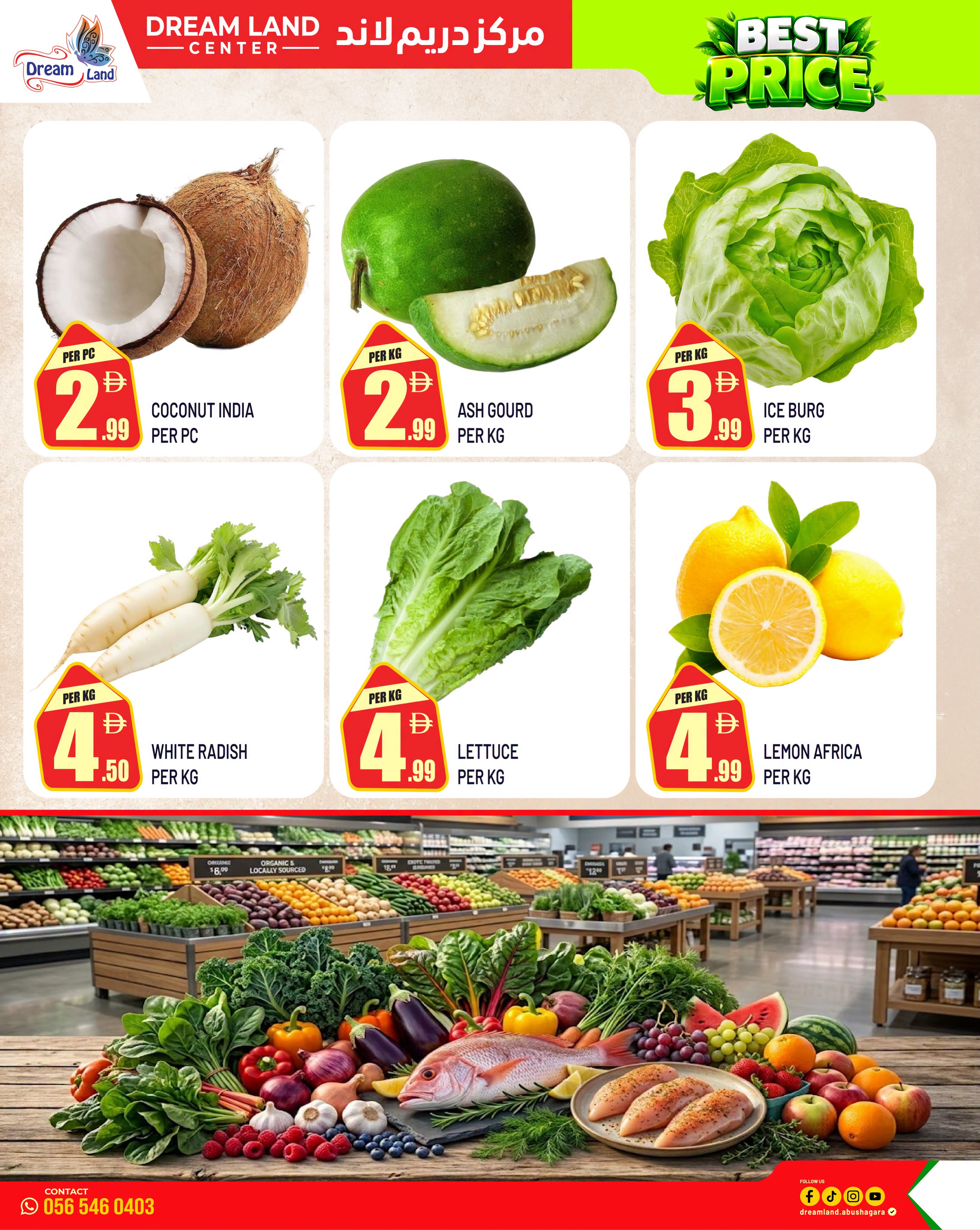 Dream Land supermarket offers in Abu Shagara from 20 to 22 October 2026 Fresh Picks - Page 3