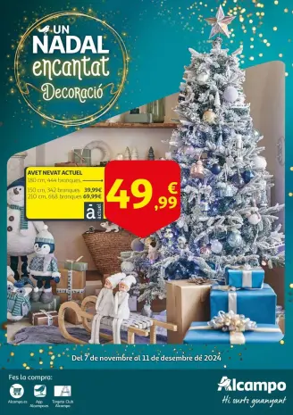 Ofertas de Alcampo España de 7 noviembre a 11 diciembre 2024 ofertas de navidad