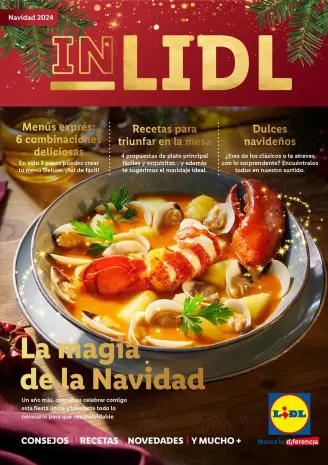 Ofertas de Lidl España de 14 a 20 diciembre 2024 REVISTA NAVIDAD