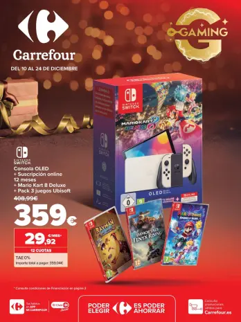 Ofertas de Carrefour España de 10 a 24 diciembre 2024 Ofertas de juegos