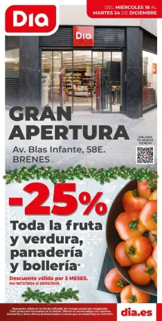 Ofertas de Dia España de 18 a 24 diciembre 2024 Ofertas de gran apertura
