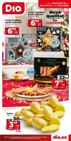 Ofertas de Dia supermercado España de 18 a 24 diciembre 2024 Nuevas ofertas de calidad