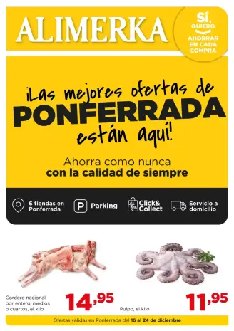 Ofertas de ‎Alimerka Supermercados‎ España de 16 a 24 diciembre 2024 ofertas semanales