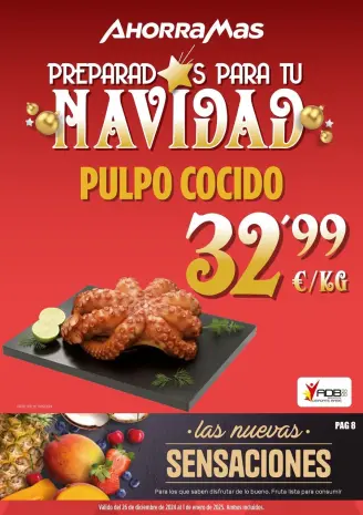 Ofertas de Ahorramas España de 26 diciembre a 1 enero 2025 Ofertas Preparados para tu Navidad