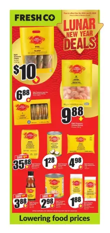 FreshCo Canada Offers from 26 December to 22 January 2025 New Year's Sale